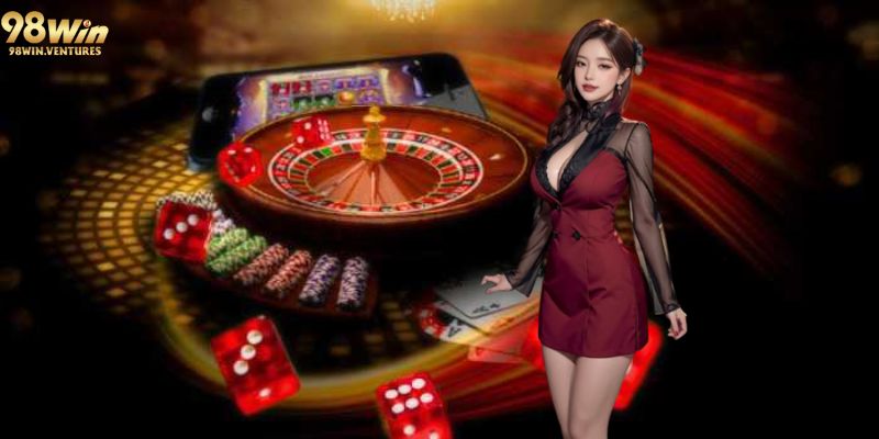 Các thể loại game hot tại casino 98win